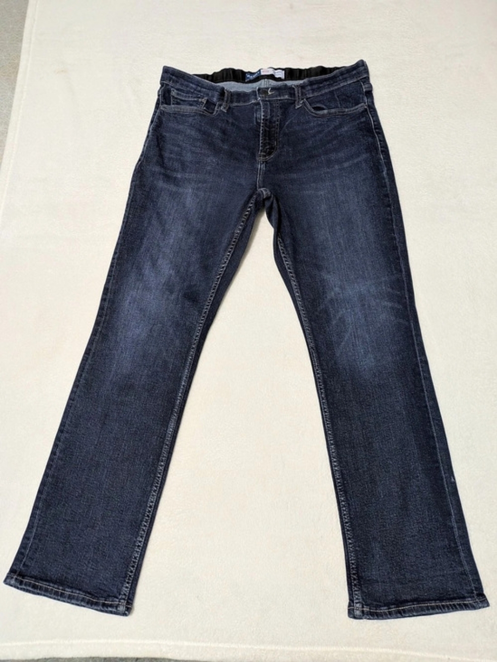 Old Navy 360° Stretch Straight Leg Men's Jeans Dark Wash - Size 38x32